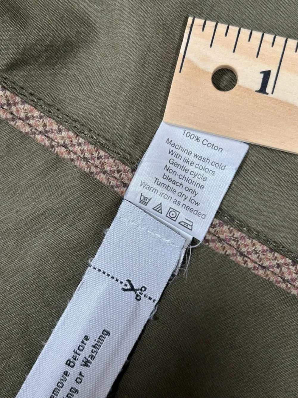 J Crew Downtown Field Jacket Women’s Small Waxed Cotton Army Green Military Snap
